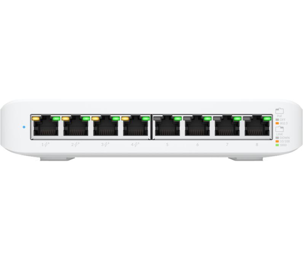 Ubiquiti 8p USW-Lite-8-PoE (8x10/100/1000Mbit) 4xPoE+ - 1087315 - zdjęcie 2